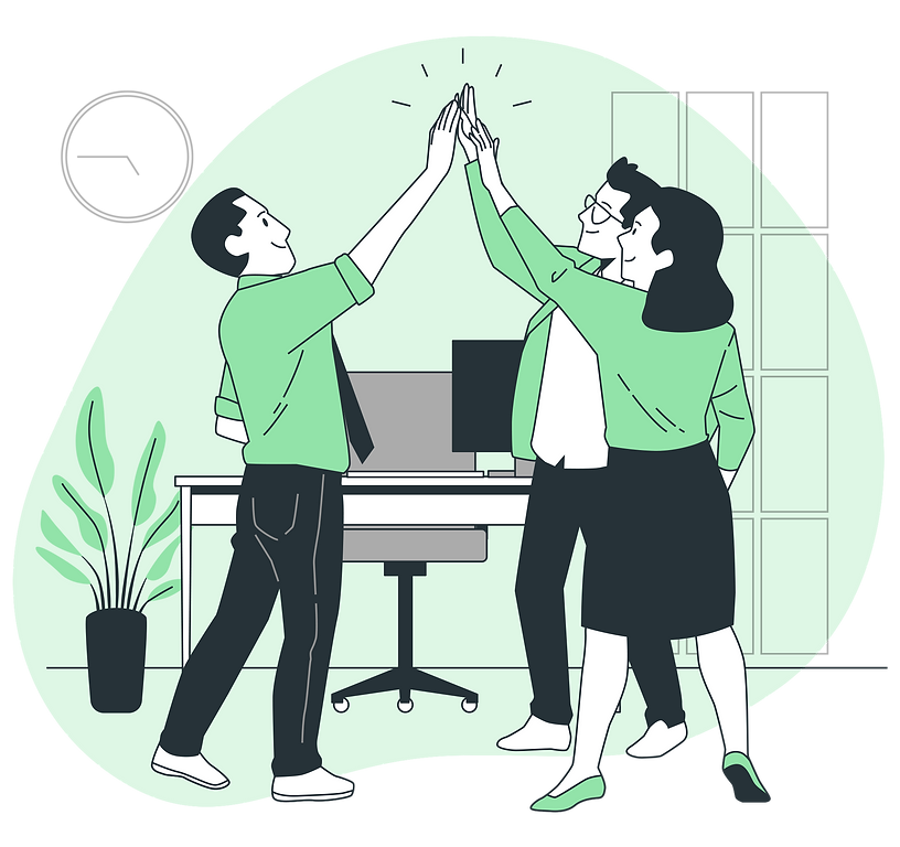 Teachers in discussion